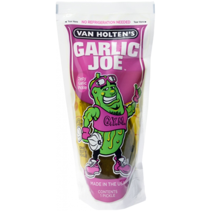Van Holtens Pickle-in-a-Pouch - Garlic Joe