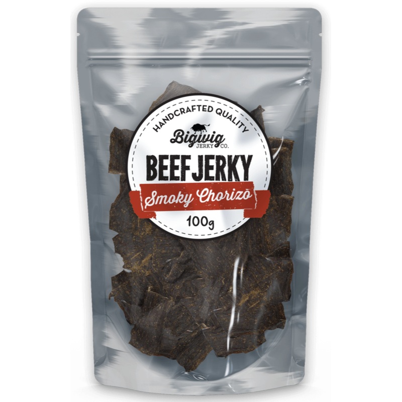 Bigwig Jerky Co - Smoky Chorizo Beef Jerky 100gm