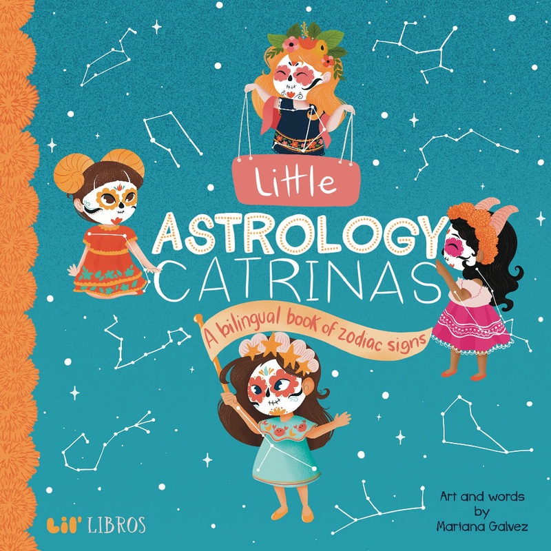 Book - Bilingual Boardbook Series - Catrinas Zodiac Signs
