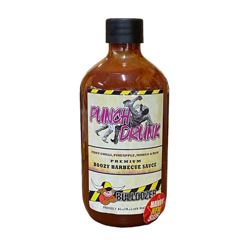 Bulldozer BBQ - Punch Drunk Boozy Barbecue Sauce 500ml