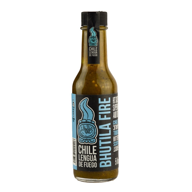 Chile Lengua de Fuego - Bhutila Fire Hot Sauce 5oz (148ml)