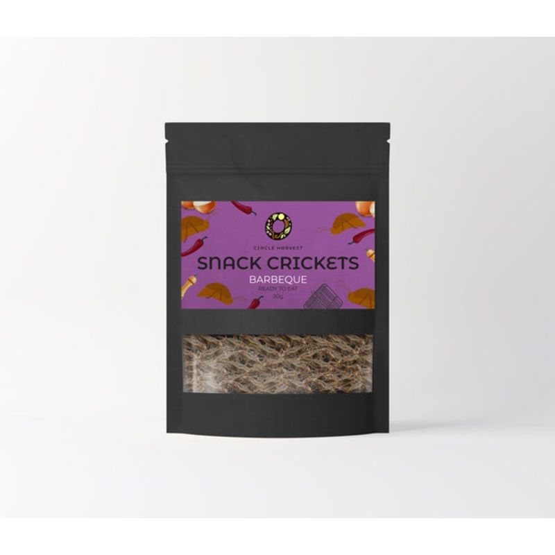 Circle Harvest Cricket Snacks - BBQ 20gm