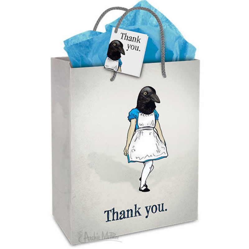 Gift Bag - Thank You by Archie McPhee - end of line special