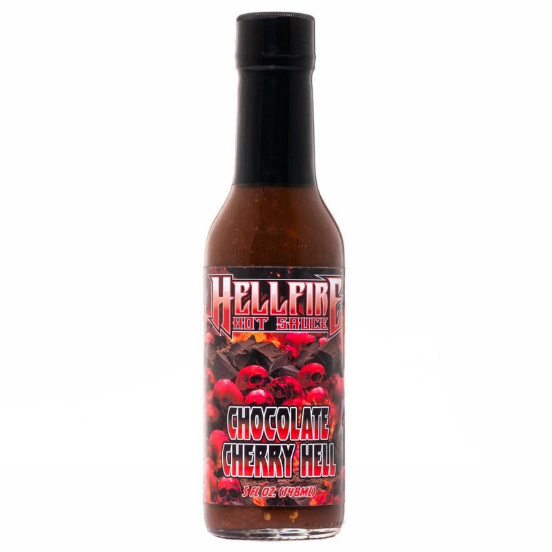 Hellfire Chocolate Cherry Hell Hot Sauce 148ml (5oz)