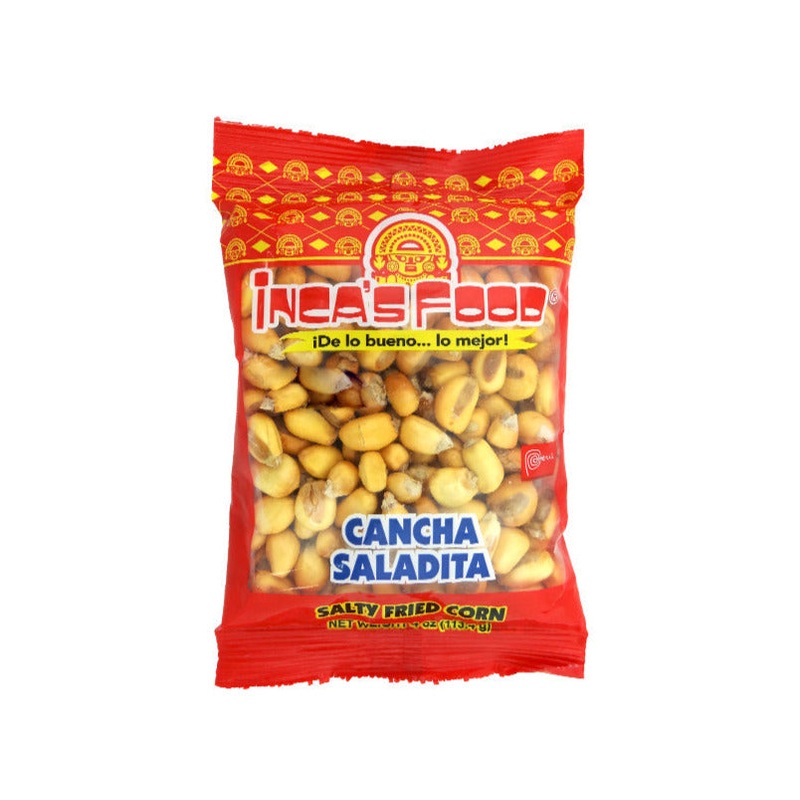 Incas Cancha Saladita - salty fried corn snack 4oz (113.4g)