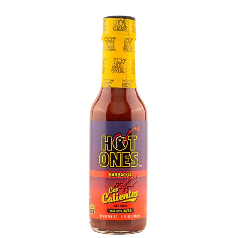Los Calientes BARBACOA Hot Ones Hot Sauce 5oz (148ml)