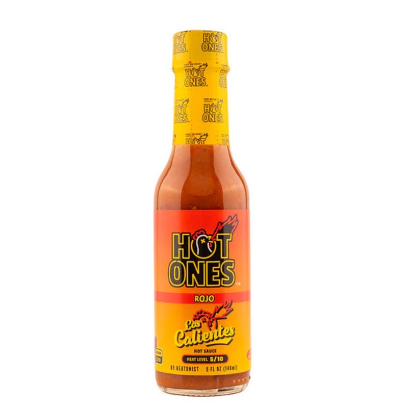 Los Calientes ROJO Hot Ones Hot Sauce 5oz (148ml)