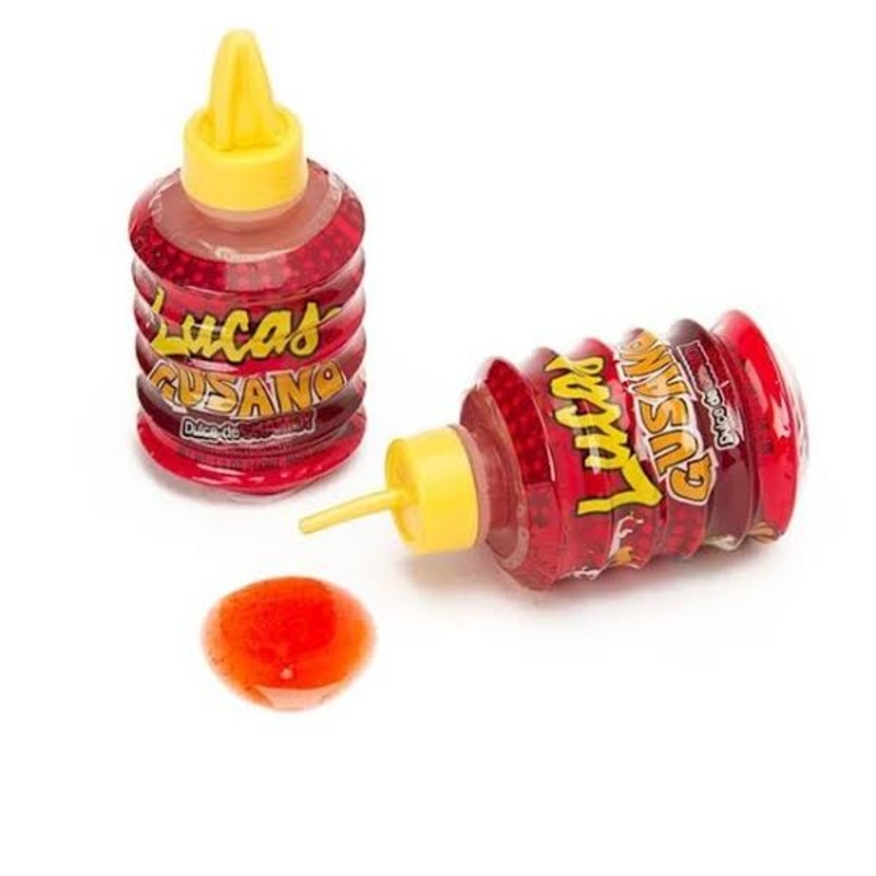 Lucas Gusano Liquid Chamoy Candy