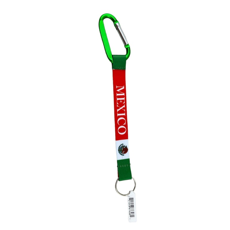 Mexican Flag Carabiner Key Ring