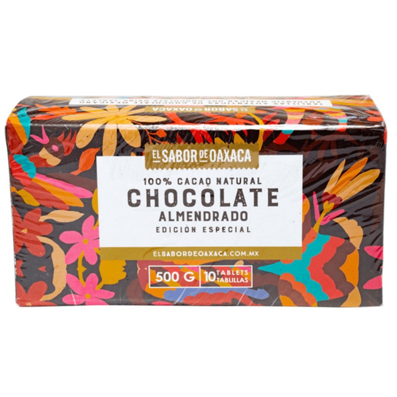 Sabor de Oaxaca Chocolate - Almendrado (almond) - 10 tablets - best before Jun 2025
