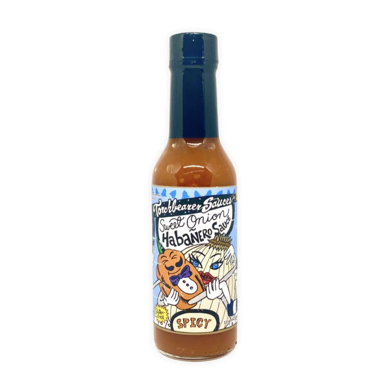 Torchbearer Sweet Onion Habanero Hot Sauce 148ml (5oz)