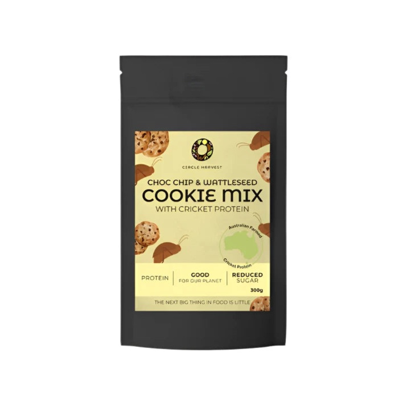 Circle Harvest Choc Chip and Wattleseed Cookie Mix with Cricket Protein 300gm