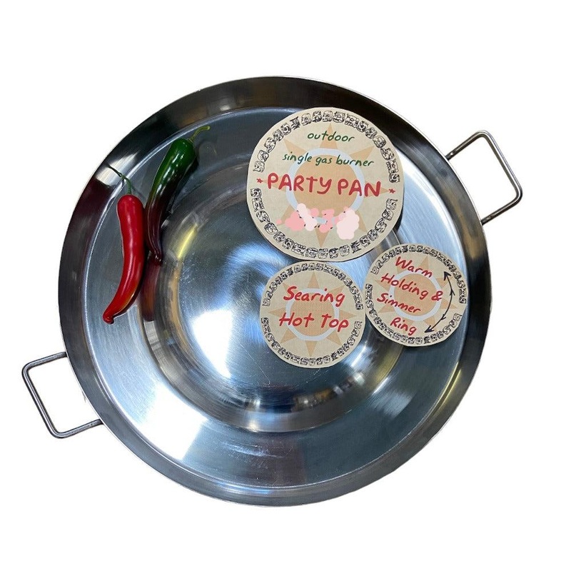 Comal Bola - stainless steel