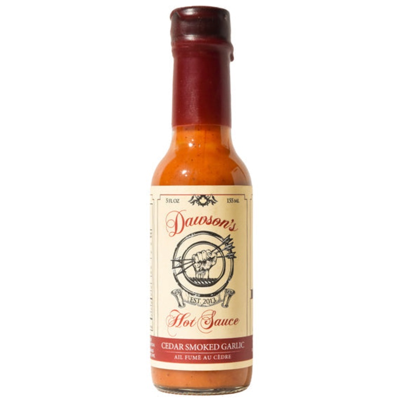 Dawsons Hot Sauce - Cedar Smoked Garlic 155ml