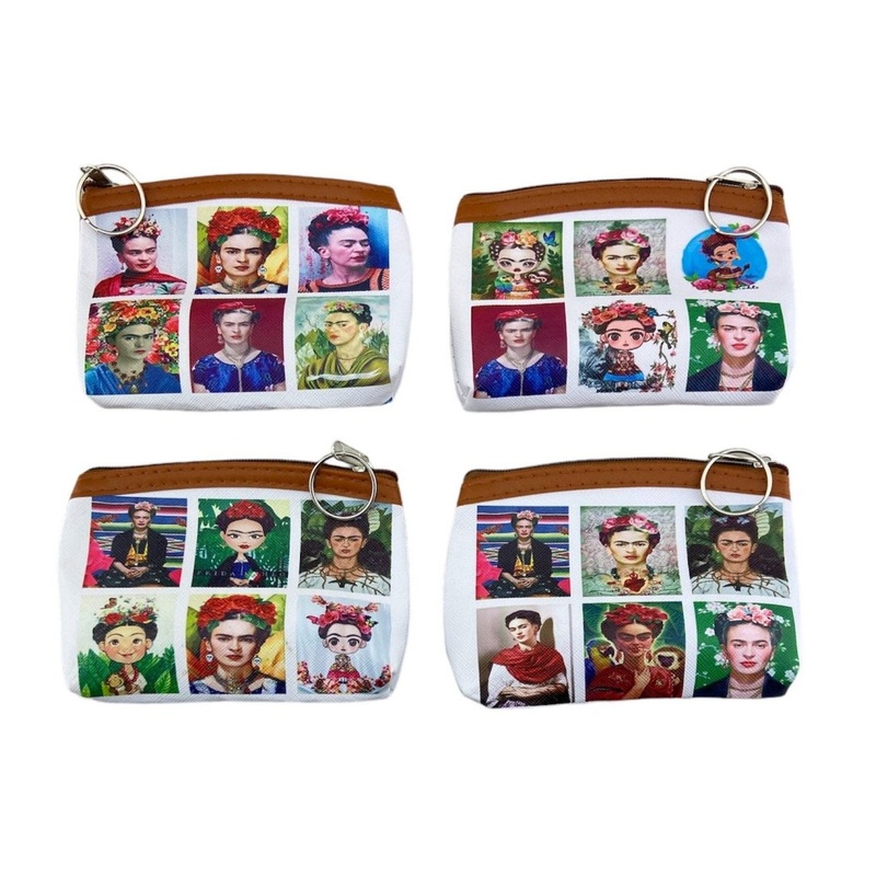 Faces of Frida Coin Purse 13cm x 10cm