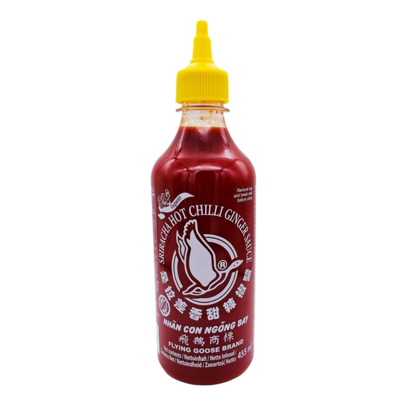 Flying Goose Sriracha Sauce - Ginger 455ml - overstock BB4 Nov25