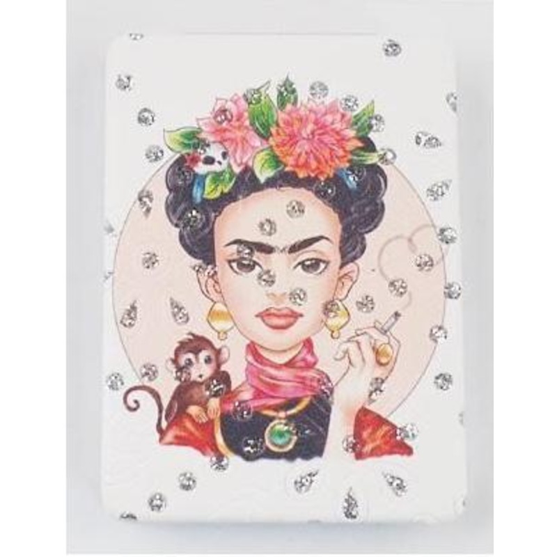 Frida Kahlo Compact Makeup Pocket Mirror