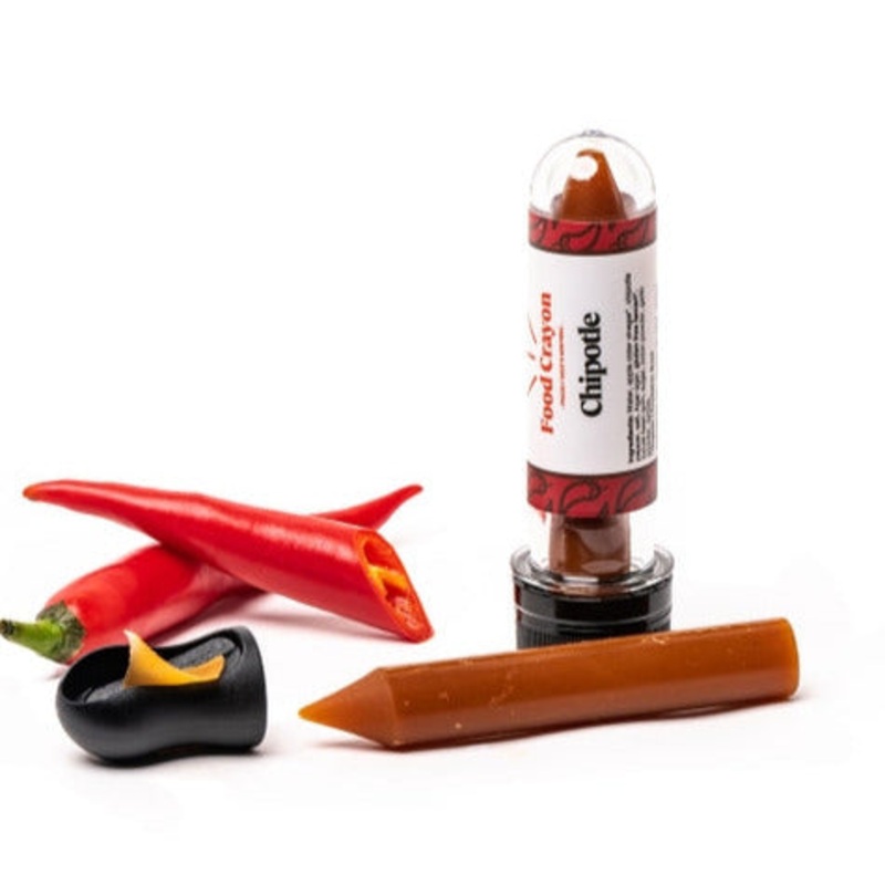 Gourmet Edible Food Crayon - Chipotle (1 Food Crayon + 1 Sharpener) - best before Jan 2025