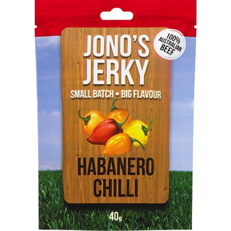 Jonos Jerky - Habanero 40gm