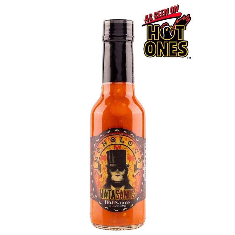 MataSanos Hot Sauce by Chile Monoloco 5oz (148ml)