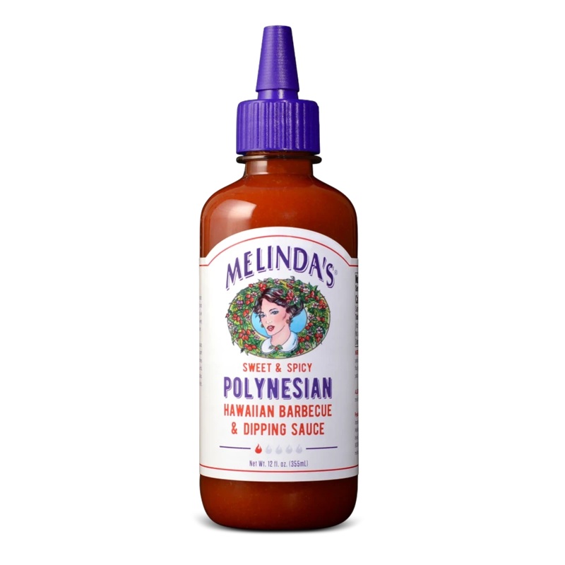 Melindas Polynesian Hawaiian BBQ & Dipping Sauce 355ml