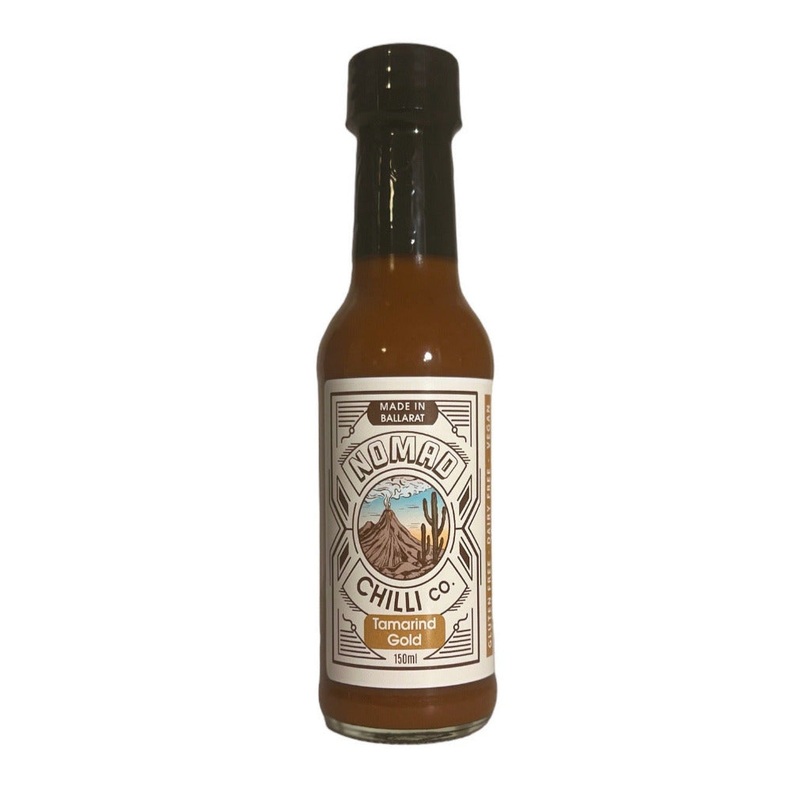 Nomad Chilli Co - Habanero Tamarind Gold Hot Sauce 150ml - best before Jul 2025