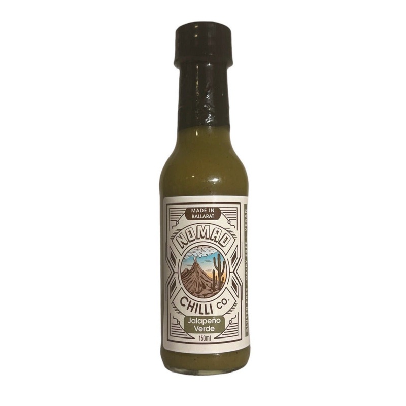 Nomad Chilli Co - Jalapeno and Pineapple Verde 150ml - best before May 2025