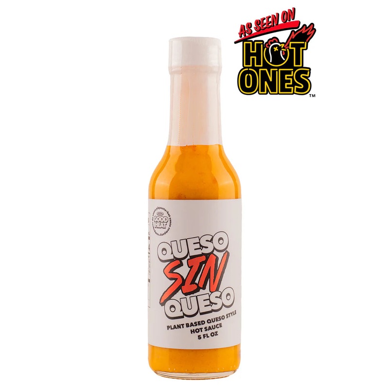Queso SIN Queso Hot Sauce by Good Heat 5oz (148ml)