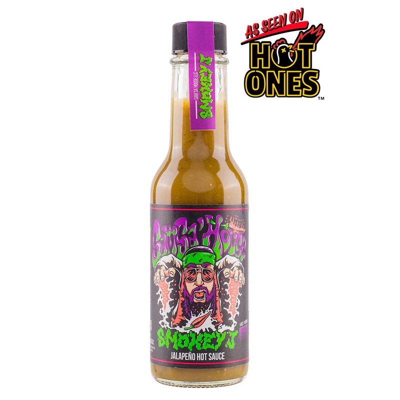 Smokey J Hot Sauce by Sam Sa'House 5oz (148ml)
