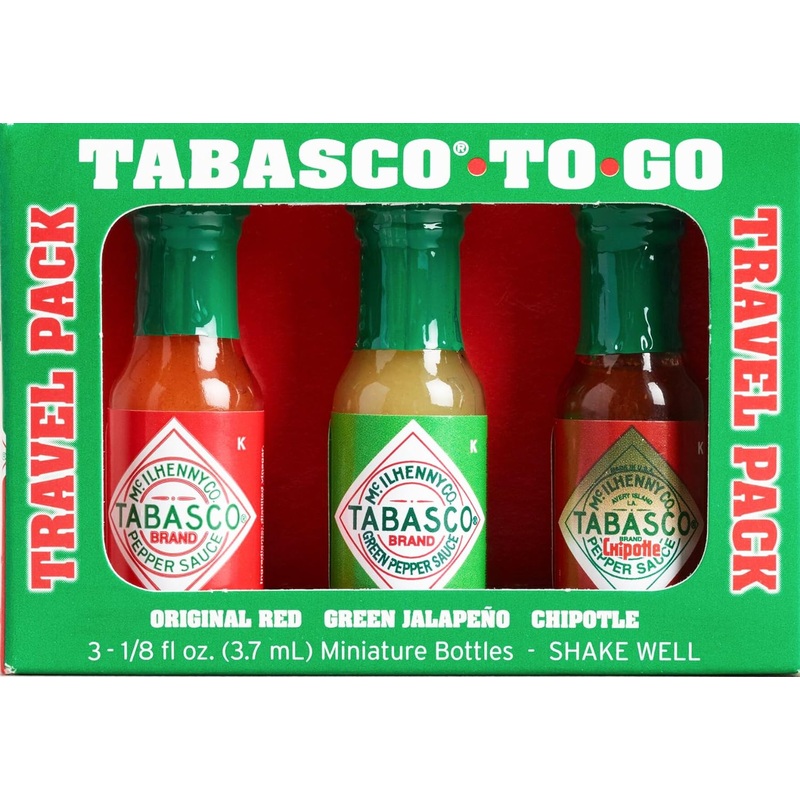 Tabasco To Go - mini Tabasco 3 flavours pack