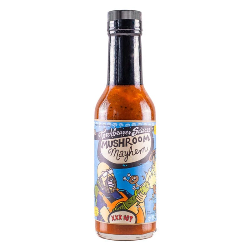 Torchbearer Mushroom Mayhem Hot Sauce 5oz (148ml)