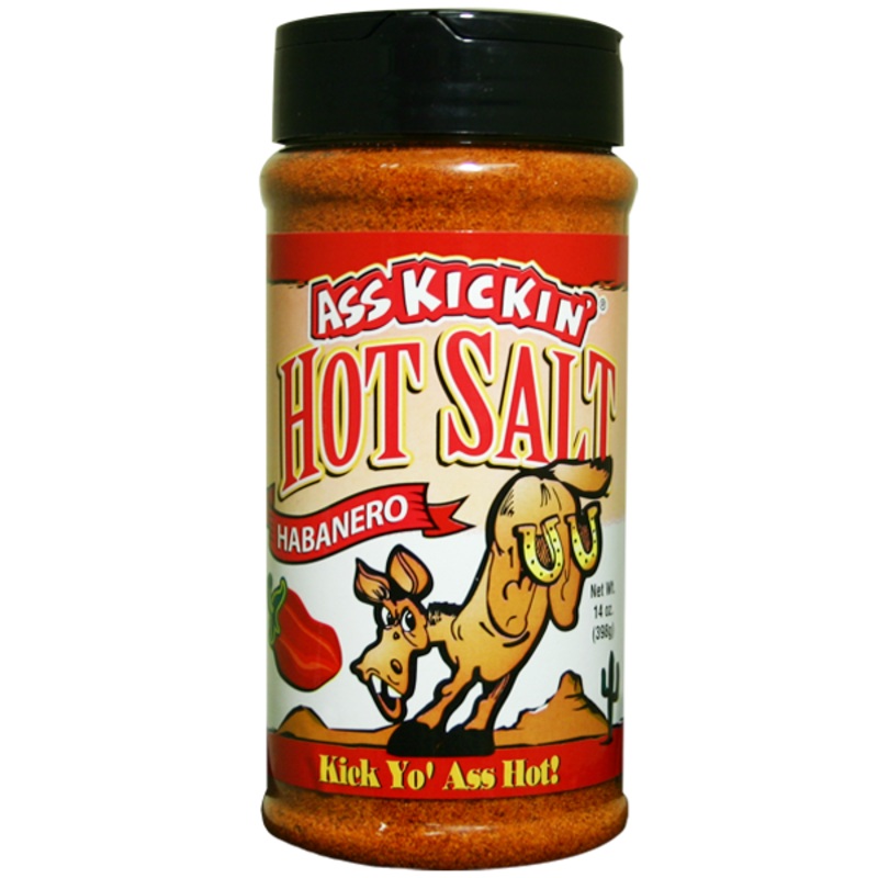 Ass Kickin Hot Salt - Habanero Pepper 14oz (398gm)