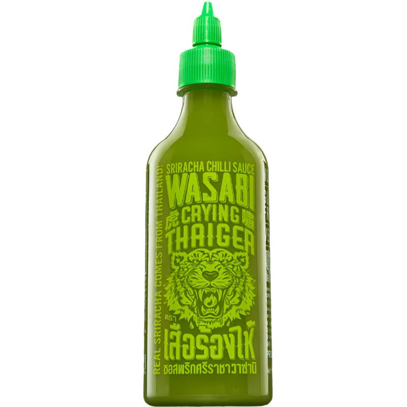 Crying Thaiger Wasabi Sriracha Sauce 440ml