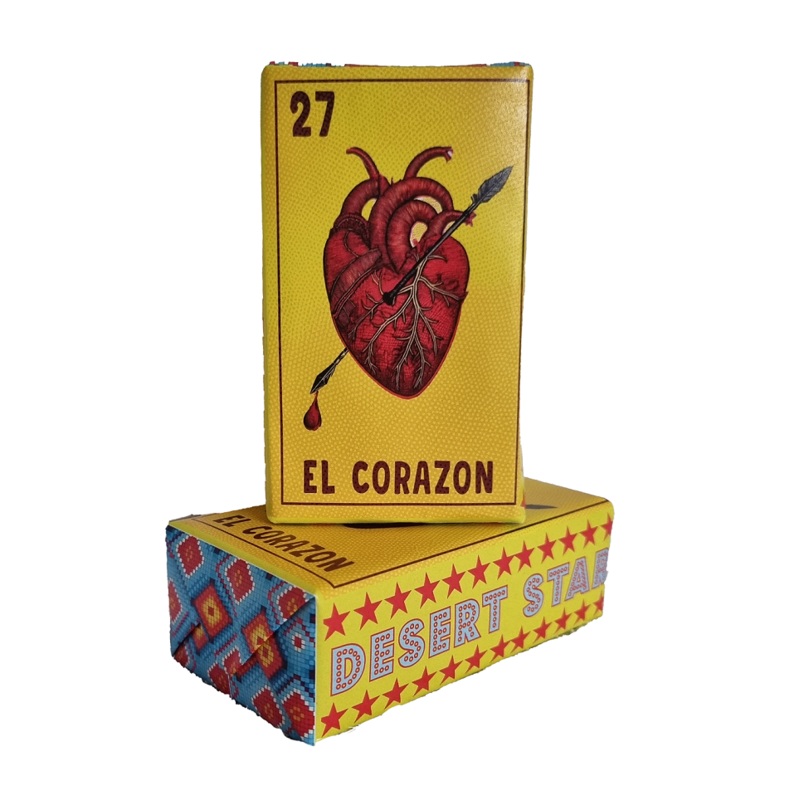Desert Star Soap - Mexican Loteria El Corazon