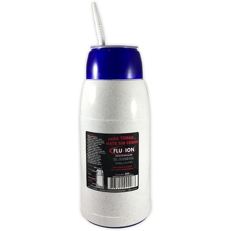 Fluvion Self-priming Travel Thermos for Yerba Mate 500 ml