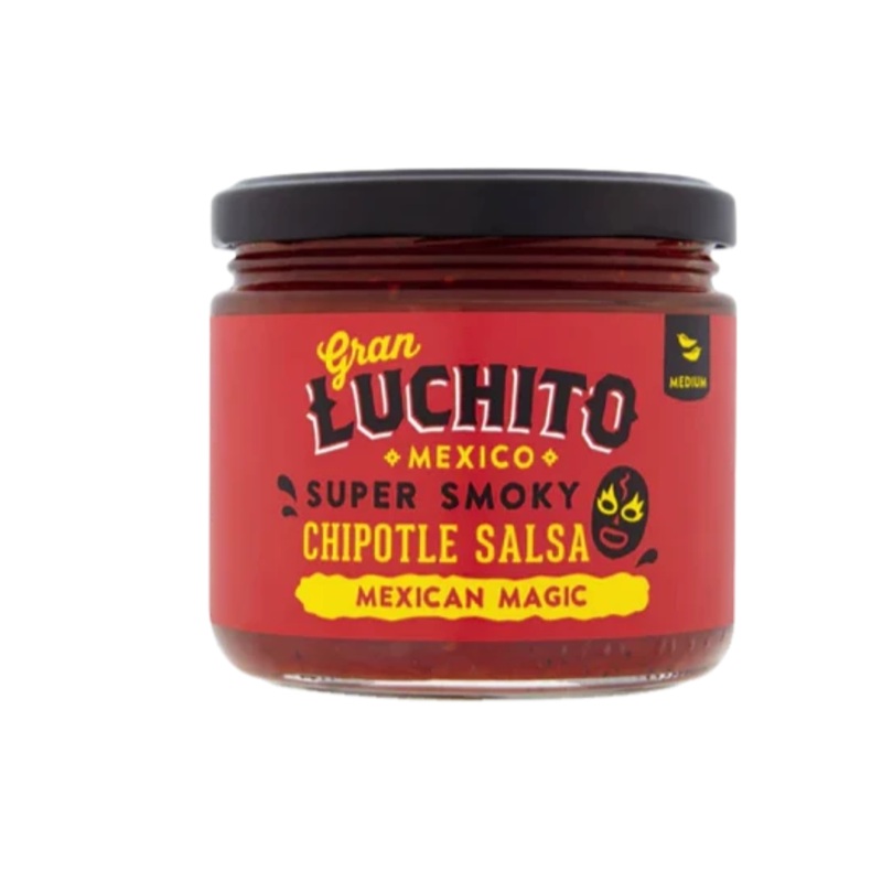 Gran Luchito Medium Chipotle Pepper Salsa 300gm