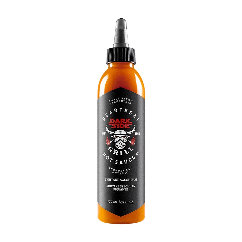 Heartbeat Darkside of the Grill - Shiitake Szechuan Hot Sauce 177ml (6oz)