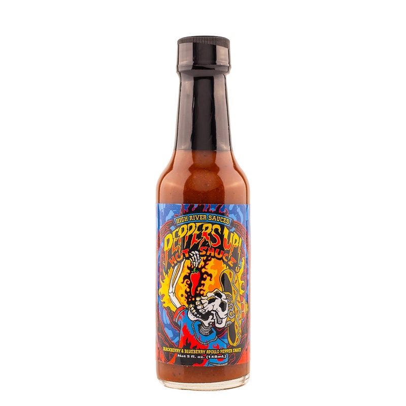 High River Sauces Peppers Up Hot Sauce 5oz (148ml)