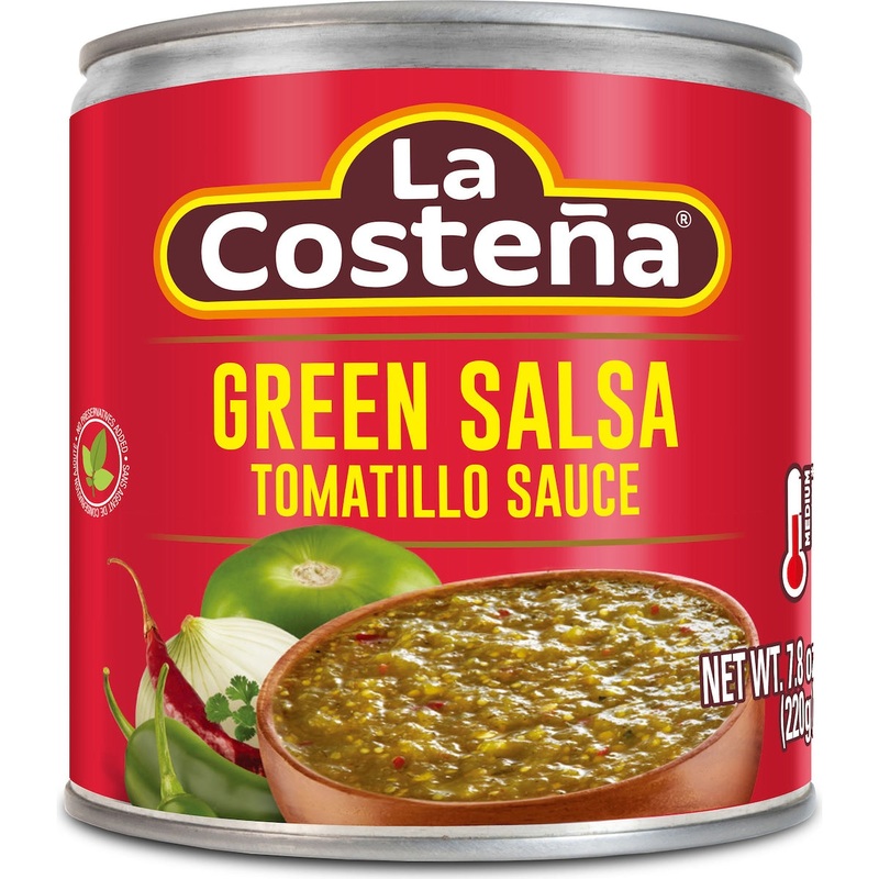 La Costena Salsa Mexicana Green Tomatillo 220gm tin
