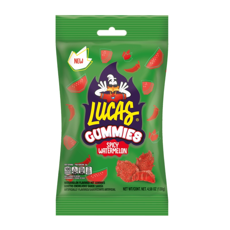 Lucas Gummies Spicy Watermelon 130gm