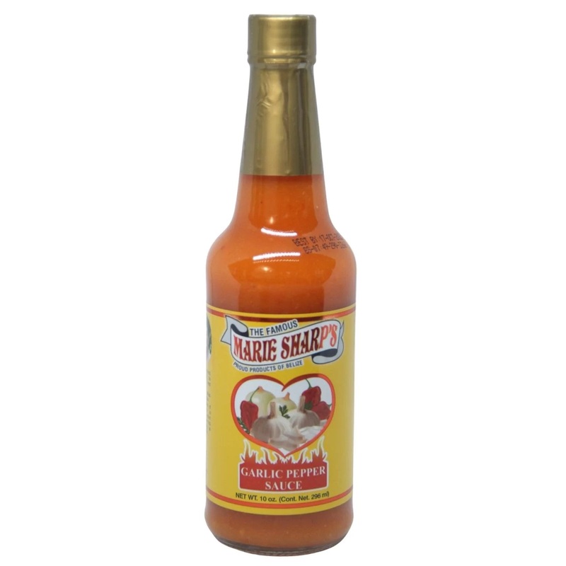 Marie Sharps Garlic Habanero Pepper Sauce 296ml (10oz)