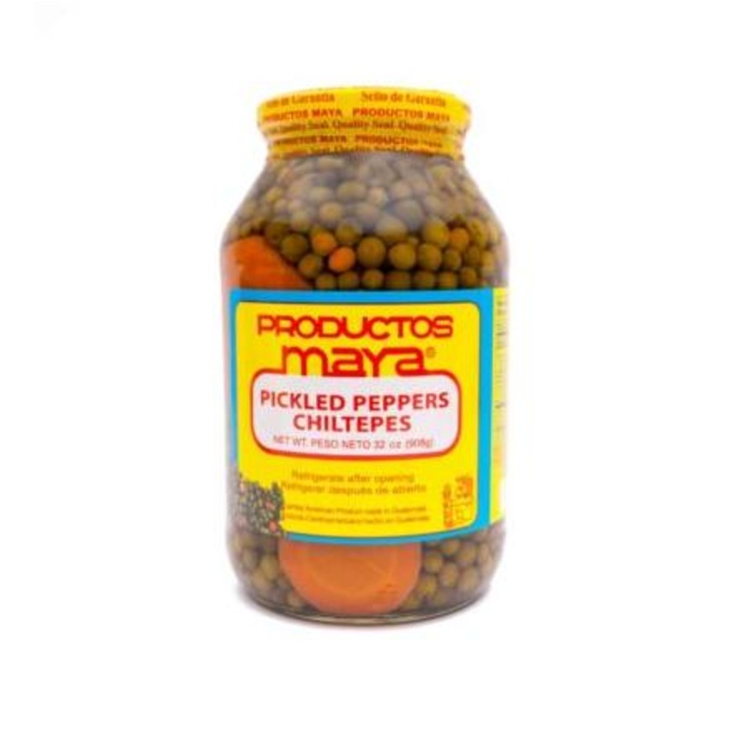 Maya Chiltepe Chiltepin chiles 32oz (907gm)