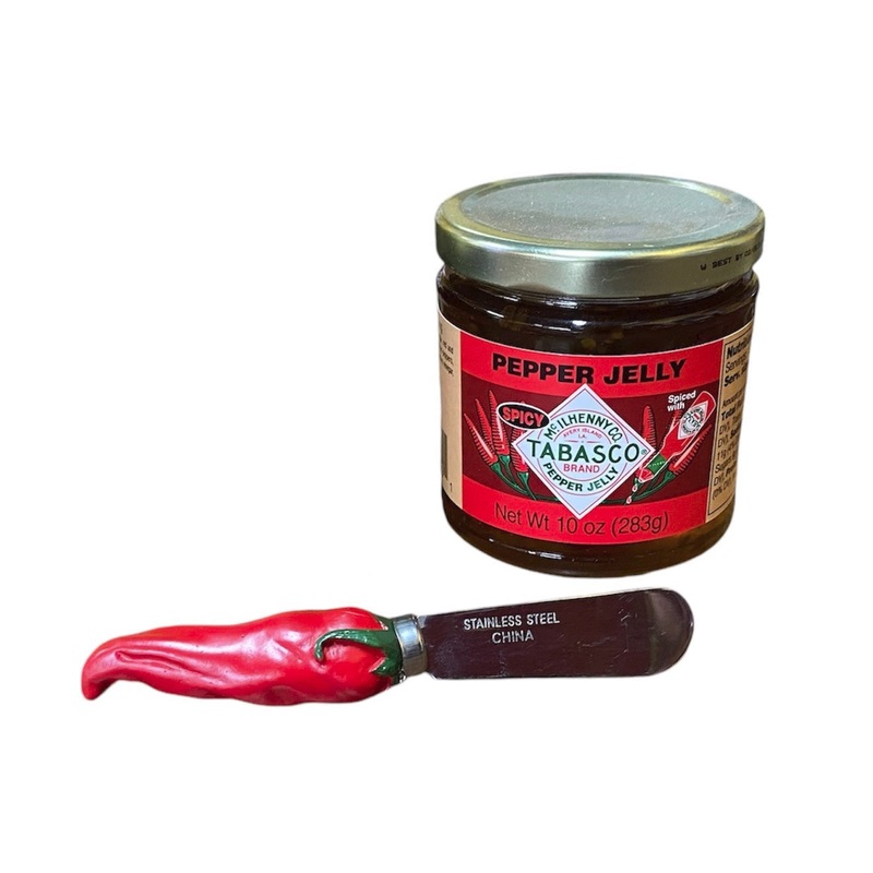 Tabasco Jelly and Knife set