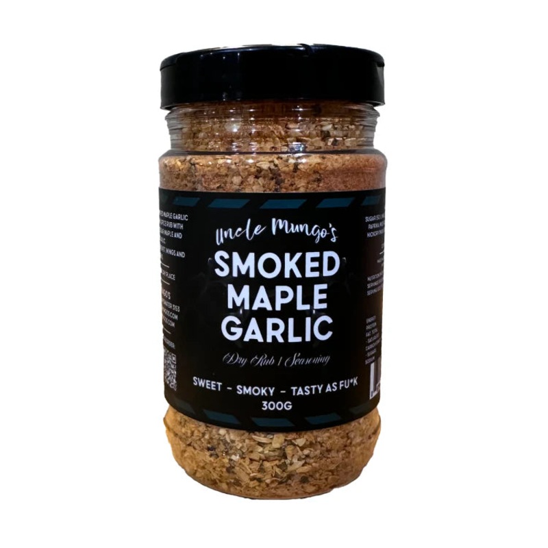 Uncle Mungos Smoked Maple Garlic Dry Rub Seasoning 300gm