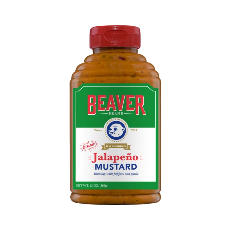 Beaver Jalapeo Mustard 368gm