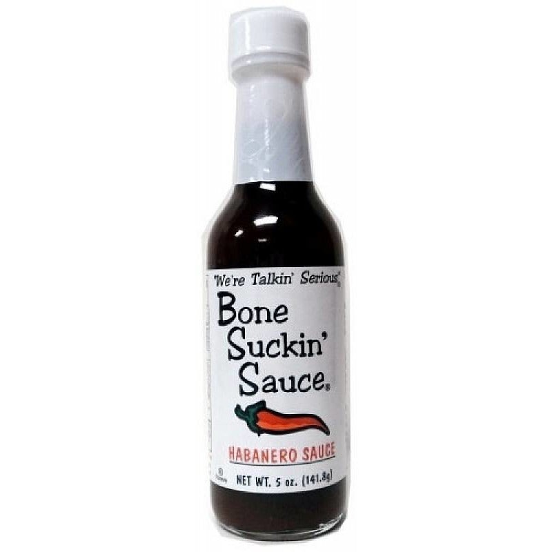 Bone Suckin Hiccuppin Sauce Hot Sauce 5oz (148ml)