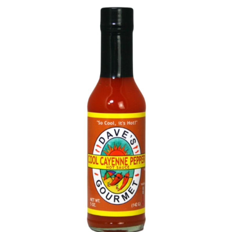 Daves Cool Cayenne Hot Sauce 148ml (5oz)