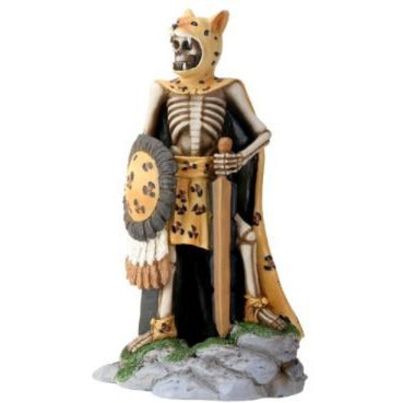 Day of the Dead Jaguar Warrior figurine