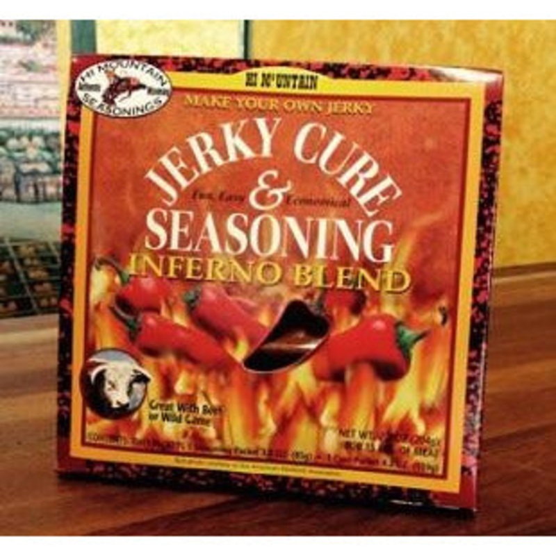 Hi Mountain Jerky Cure and Seasoning - Inferno Blend 204gm