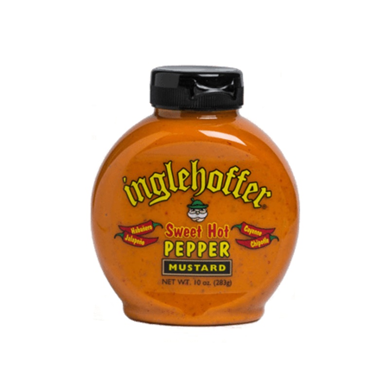 Inglehoffer Sweet Hot Pepper Mustard 283g - best before Jun 2025